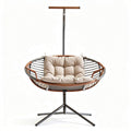 Hanging chair with padded cushion for indoor and outdoor use 90 x 90 x 150cm